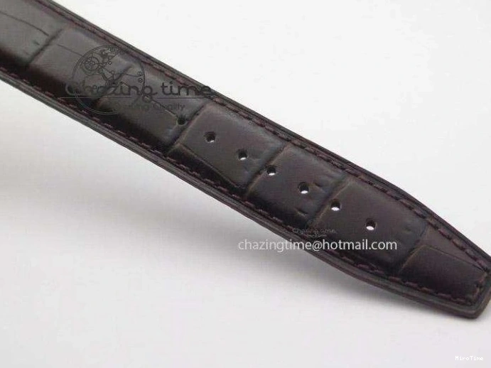 MIROTIME 0406 Modern Portofino SCHAFFHAUSEN RG MKF 1:1 V2 Best Edition White Dial On Brown Leather Strap A 7344